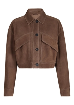Brunello Cucinelli monili-detail jacket - Brown
