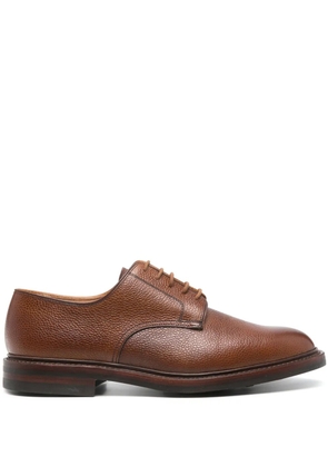 Crockett & Jones Gasmere leather derby shoes - Brown