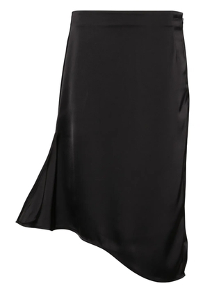 REMAIN knot-detailing midi skirt - Black