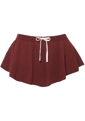 Cashmere In Love Windy mini skirt - Brown