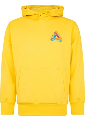 Palace Tri-Dart logo-print hoodie - Yellow