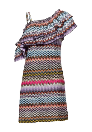 Missoni Zigzag mini dress - Blue