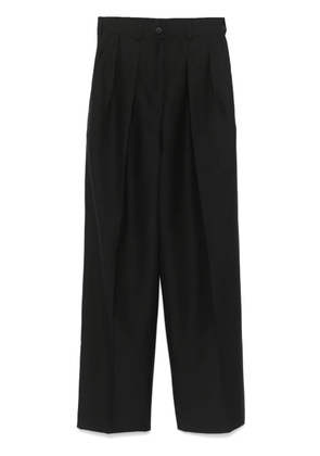 Saint Laurent Pre-Owned 1990s pleated trousers - Black