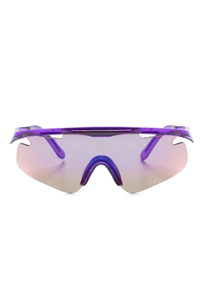 Alba Optics Mantra shield-frame sunglasses - Purple