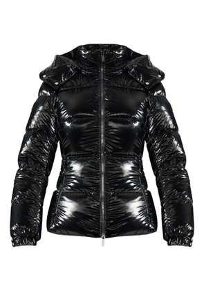 Add hooded-padded jacket - Black