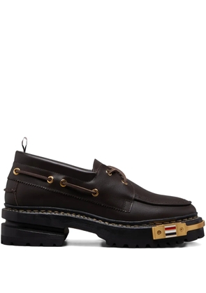 Thom Browne hiking leather loafers