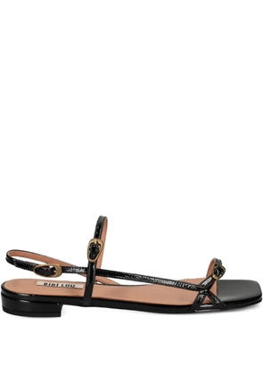 Bibi Lou buckle-detail square-toe sandals - Black