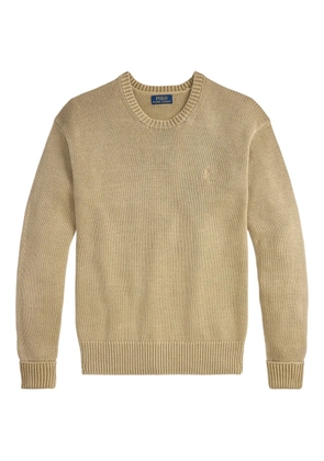 Polo Ralph Lauren cotton long-sleeves sweater - Neutrals