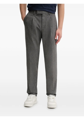Marc O'Polo pleated belt-loop trousers - Grey