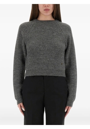 Moschino round-neck sweater - Grey