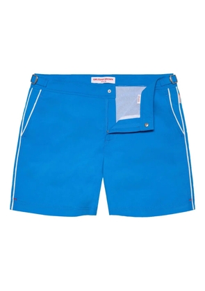 Orlebar Brown Bulldog piped-trim swim shorts - Blue
