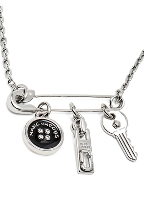 Marc Jacobs button-charm necklace - Silver