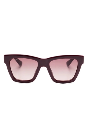 Gucci Eyewear square-frame sunglasses - Red