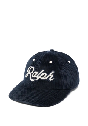 Polo Ralph Lauren corduroy logo cap - Blue