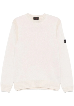 Peuterey logo-badge sweater - Neutrals