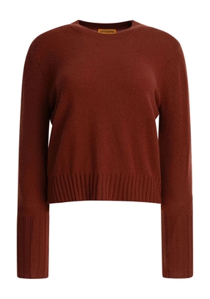 Guest In Residence ribbed-cuff sweater - Red
