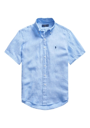 Polo Ralph Lauren button-down short-sleeve shirt - Blue