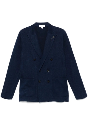 Lardini double-breasted blazer - Blue
