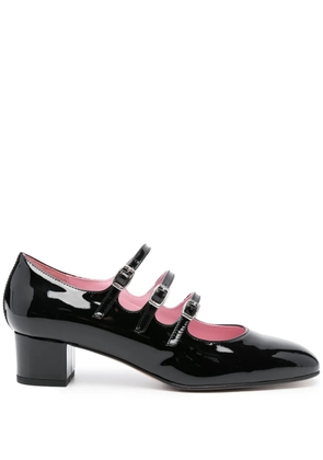 Carel Paris Kina 40mm patent-leather pumps - Black
