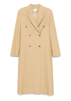 LouLou de Saison double-breasted coat - Neutrals