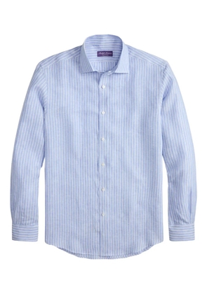 Ralph Lauren Purple Label striped linen shirt - Blue