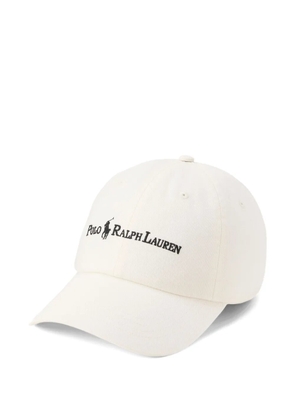 Polo Ralph Lauren logo-embroidered baseball cap - Neutrals