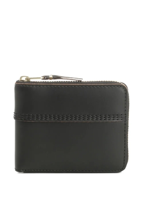 Comme Des Garçons Wallet zip-around leather wallet - Black
