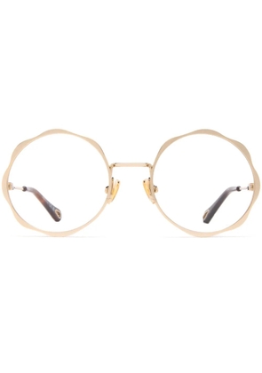 Chloé Eyewear round-frame glasses - Gold