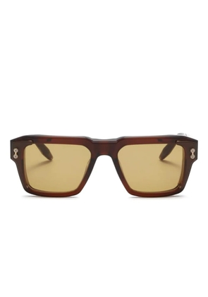 Akoni Hercules square-frame sunglasses - Brown