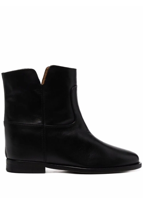 Via Roma 15 slip-on ankle boots - Black