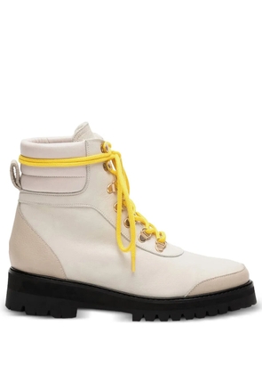 Flattered Solveig leather boots - Neutrals