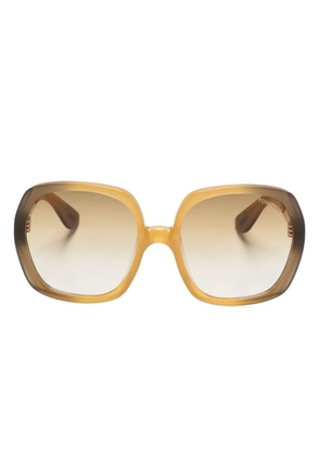 TOM FORD Eyewear oversize-frame sunglasses - Brown