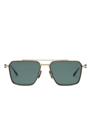 Akoni square-frame sunglasses - Gold