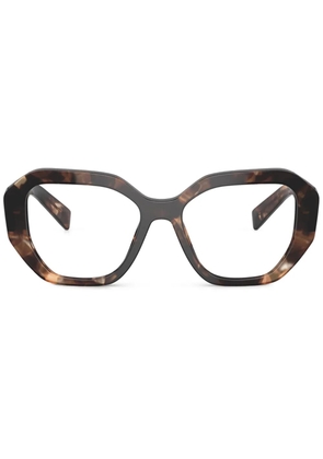 Prada Eyewear A07V 07R1O1 glasses - Brown
