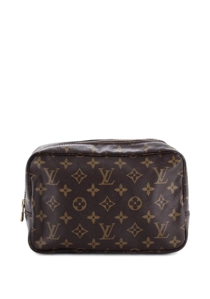 Louis Vuitton Pre-Owned Trousse Toiletry Monogram Canvas 23 pouch - Brown