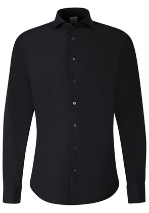 Traiano Milano spread-collar shirt - Black