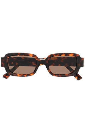 Ambush Eyewear Thia rectangle-frame sunglasses - Brown