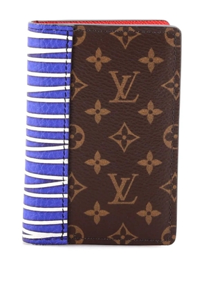 Louis Vuitton Pre-Owned Pocket Organizer Patchwork Monogram Canvas and Printed Leather small wallets - Brown