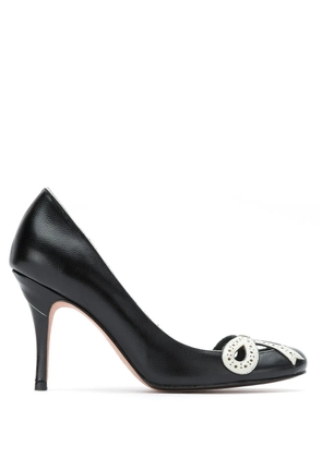 Sarah Chofakian Audrey Hepurn pumps - Black
