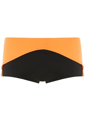 Amir Slama color block trunks - Black