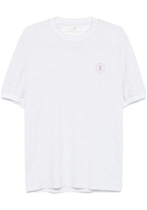 Brunello Cucinelli lightweight-jersey T-shirt - Grey