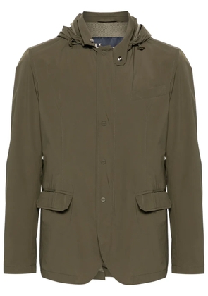 Herno hooded lightweight shell jacket - Green