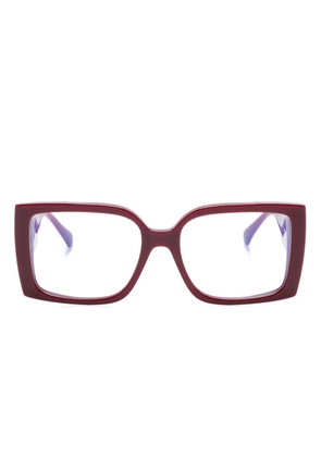 Max Mara Eyewear square-frame glasses - Red