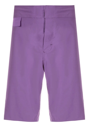 Amir Slama plain swim shorts - Purple