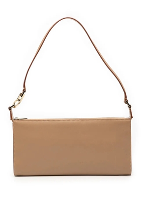 Ferragamo Pre-Owned 2006 Leather Gancini shoulder bag - Brown