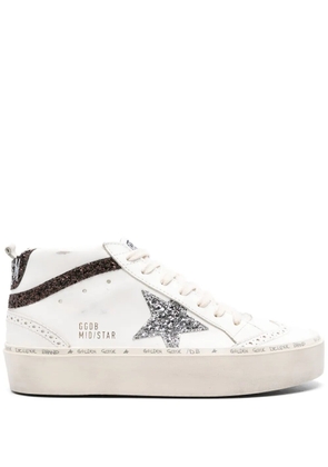 Golden Goose Mid Star high-top sneakers - White