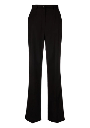 Dolce & Gabbana high-rise wide-leg trousers - Black