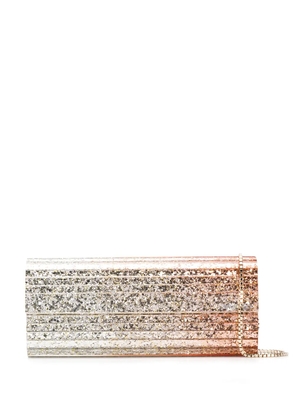 Jimmy Choo Sweetie glitter clutch - Gold