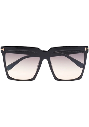 TOM FORD Eyewear Sabrina square-frame sunglasses - Black