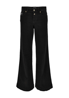 Versace Jeans Couture logo-plaque jeans - Black